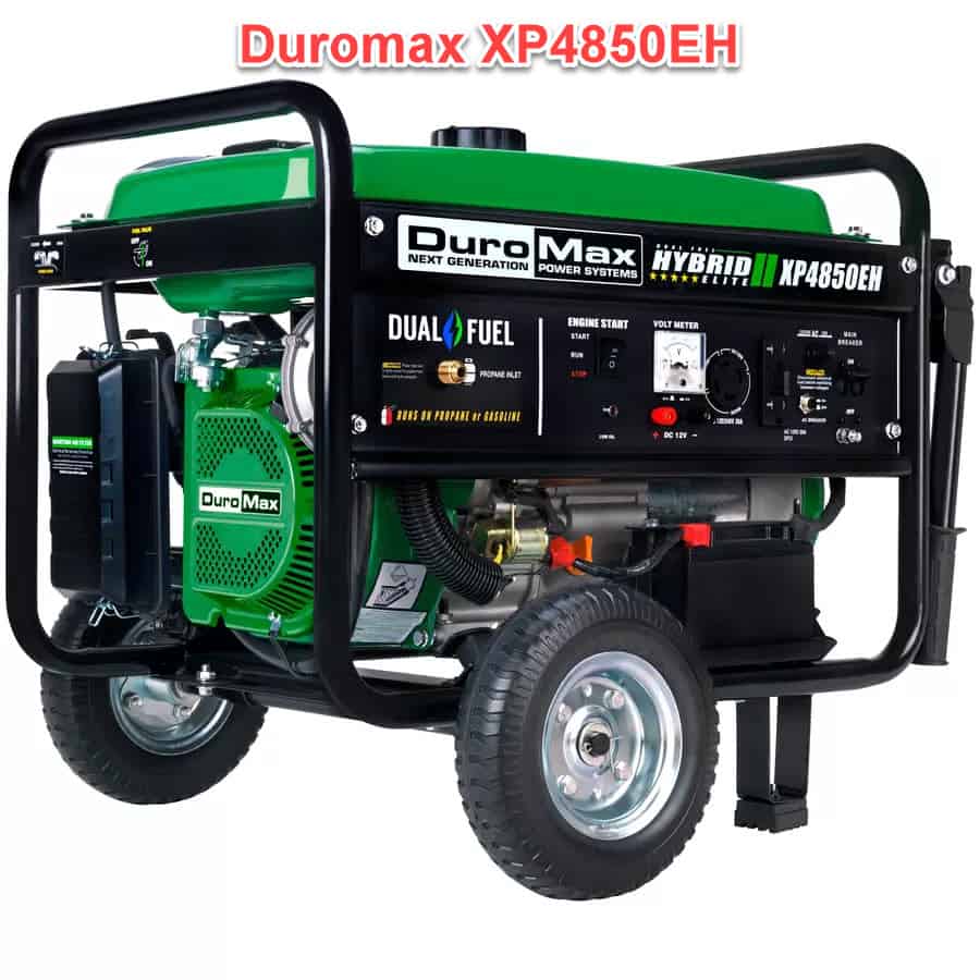 Duromax XP4850EH 4850 watt dual fuel generator