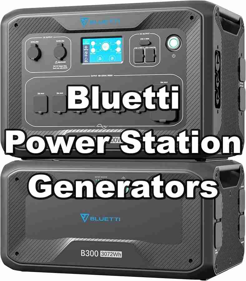 Bluetti Power Station Generators
