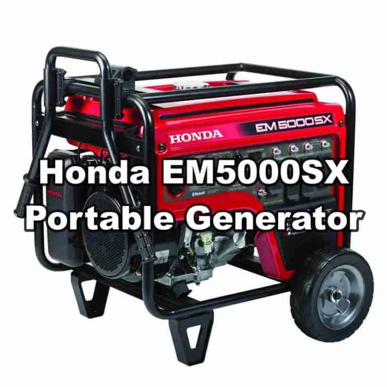 Honda EM5000SX Portable Generator - PortablePowerRoundup.com